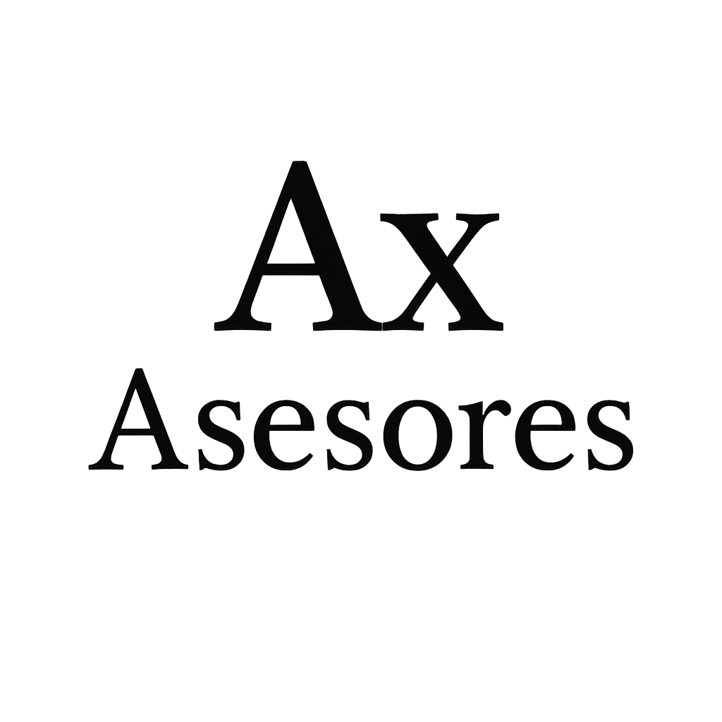 Logotipo de Ax Asesores, especialistas en asesoría integral en Vélez-Málaga